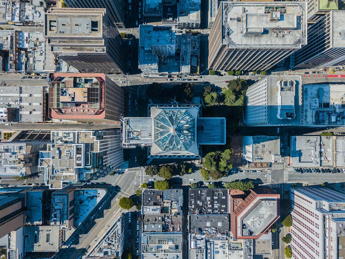 landscape aerial view of buildings during daytime san francisco